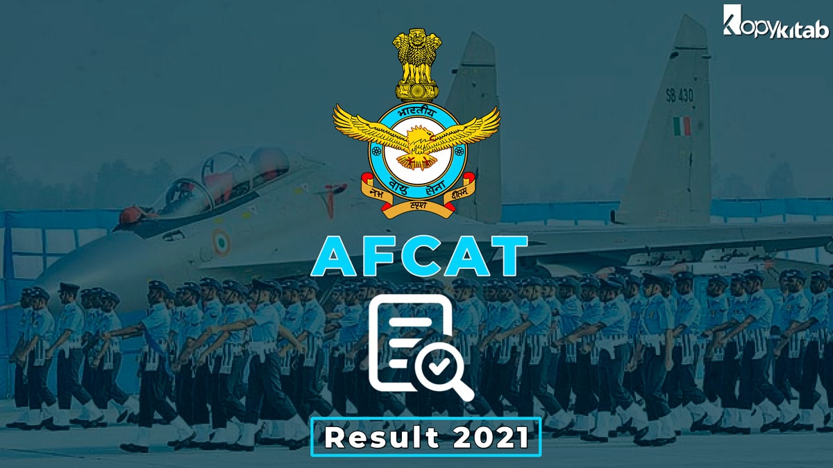 AFCAT Result 2021