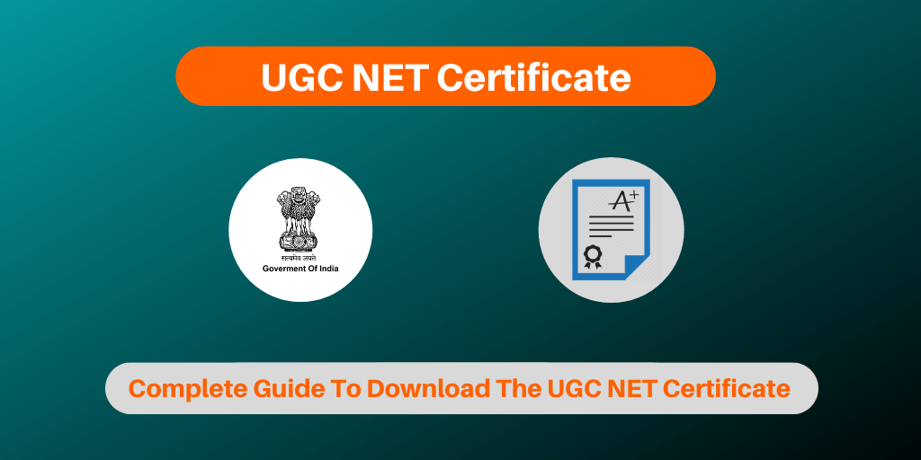 UGC NET Certificate