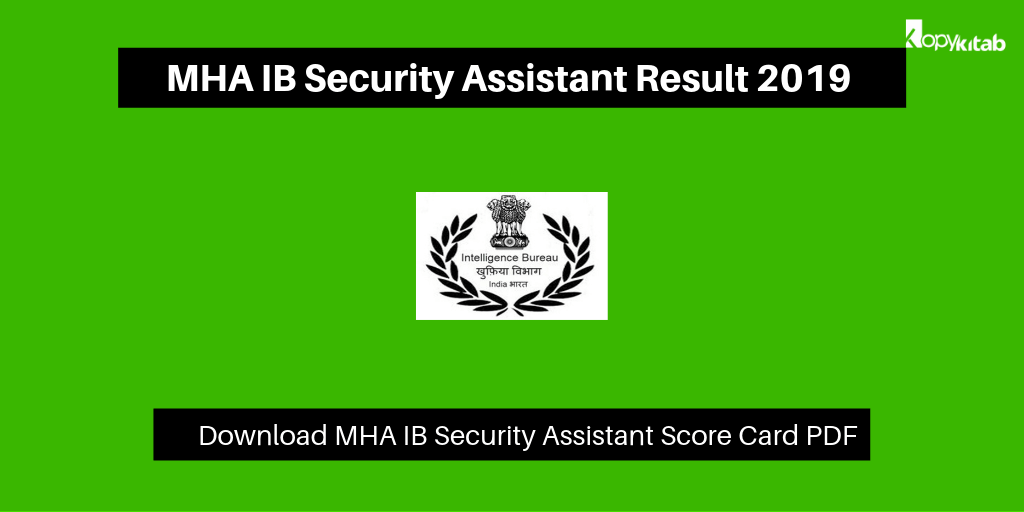 MHA IB Security Assistant Result