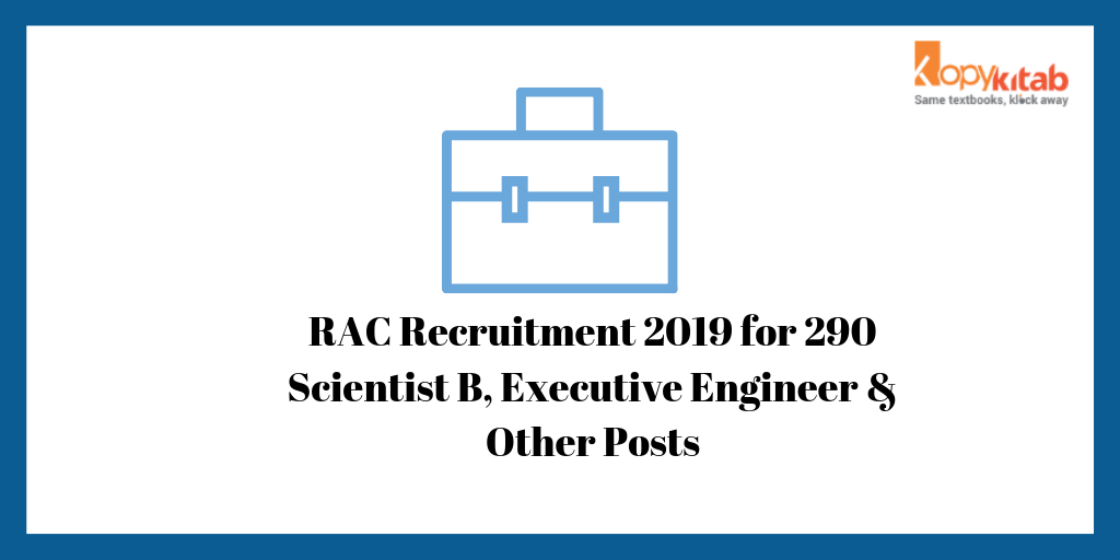 RAC Recruitment 2019