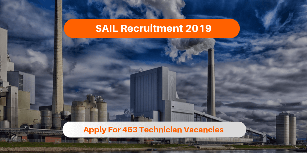SAIL Recruitment 2019