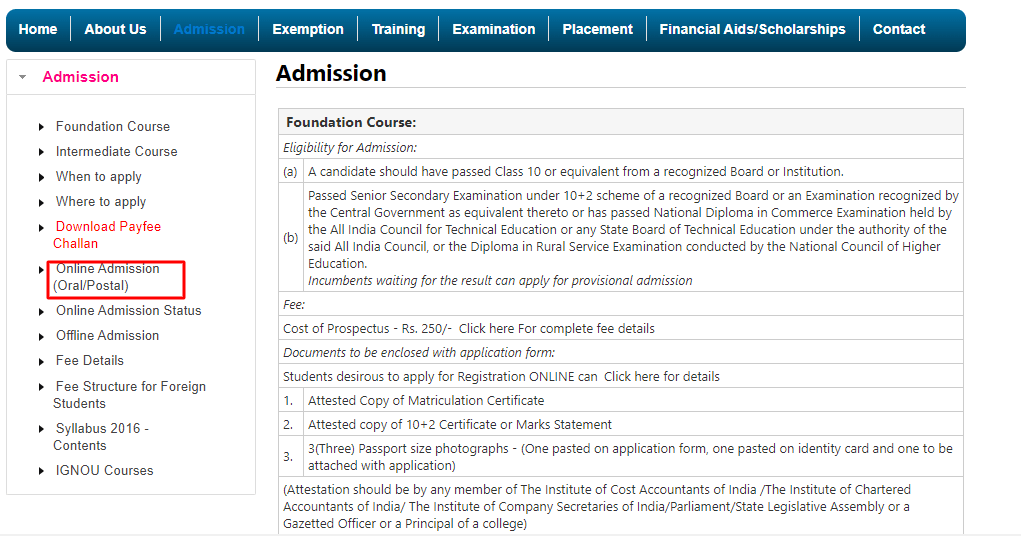 CMA registration from official site