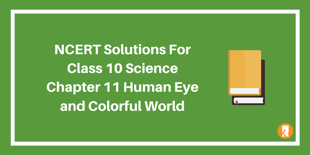 NCERT Solutions For Class 10 Science Chapter 11 Human Eye and Colorful World
