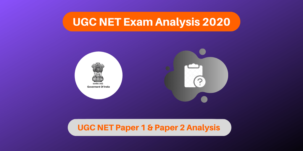 UGC NET Exam Analysis 2020