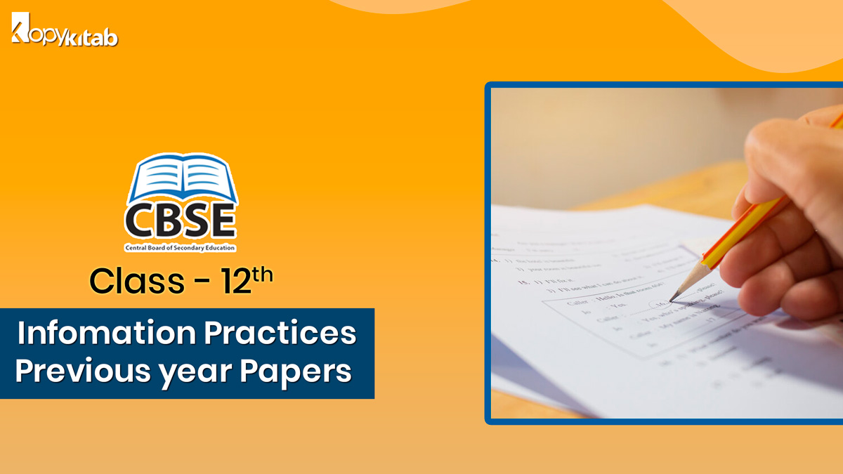 CBSE Class 12 Information Practices Previous Year Question Papers PDFs