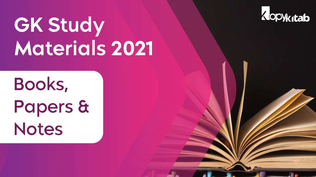 Download GK Study Materials 2021 PDF | Best Books, Papers, And Notes