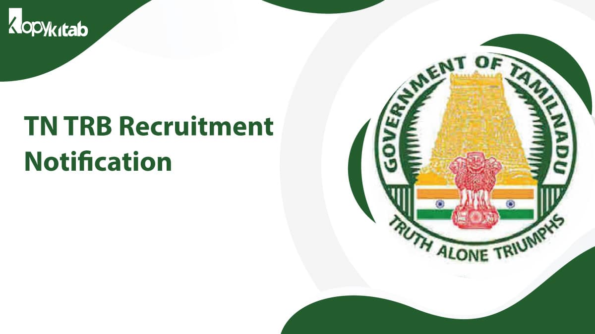 TN TRB Recruitment Notification 2021 | Download FREE Notification PDF