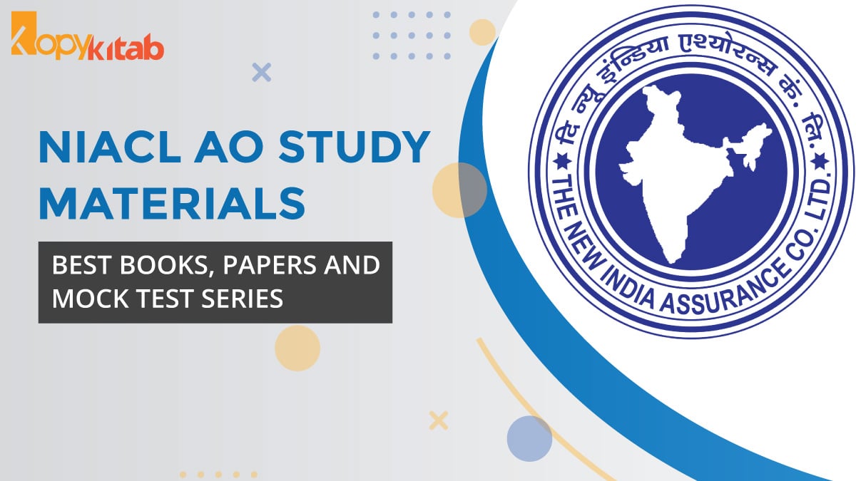 NIACL AO Study Materials