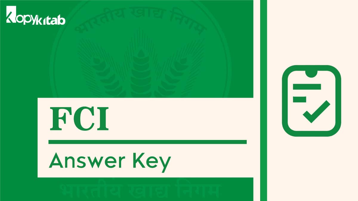 FCI Answer Key