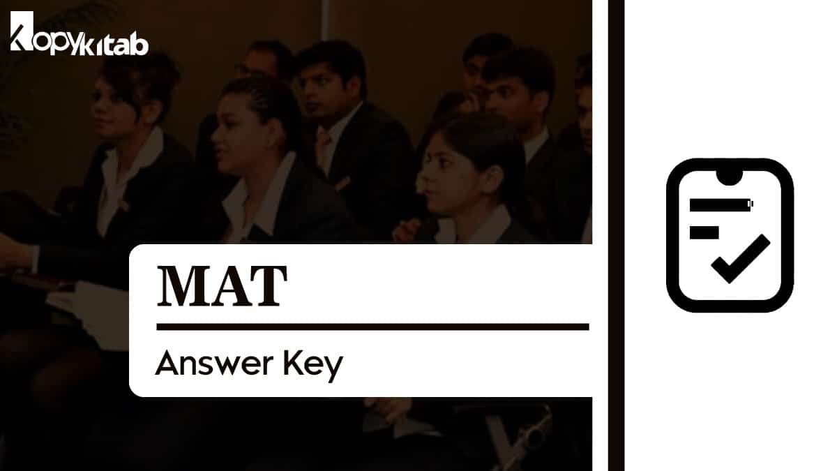 MAT Answer Key 2021: MAT Answer Key Dates, Steps To Check Response Key, and More