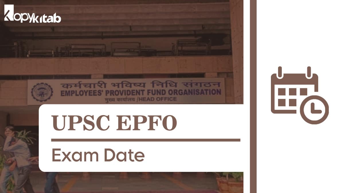 UPSC EPFO Exam Date