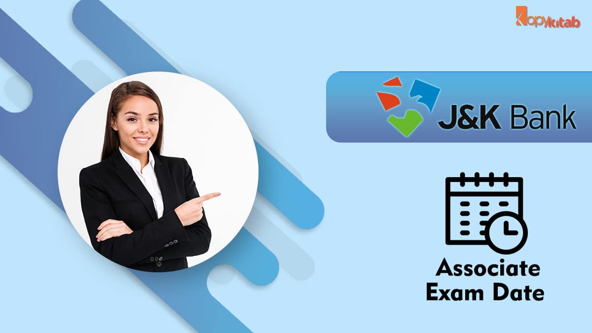 jk bank associate exam date