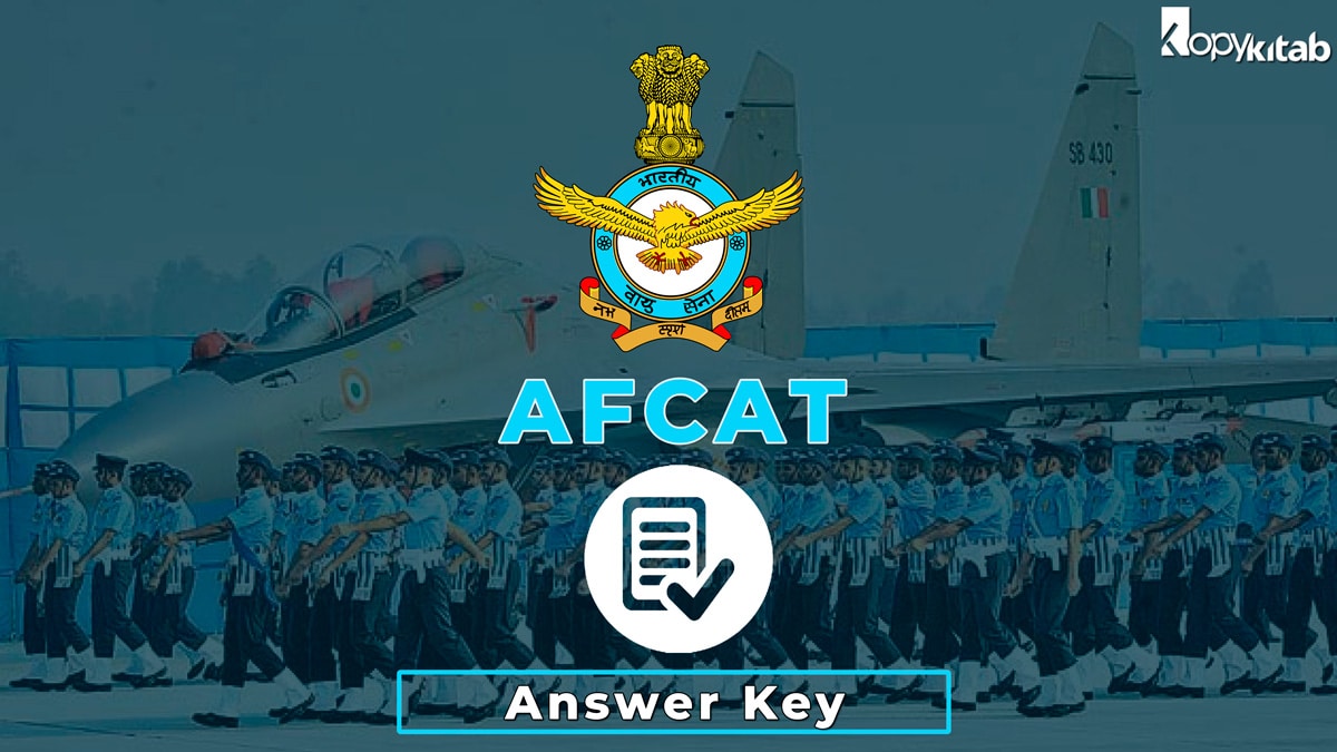 AFCAT Answer Key