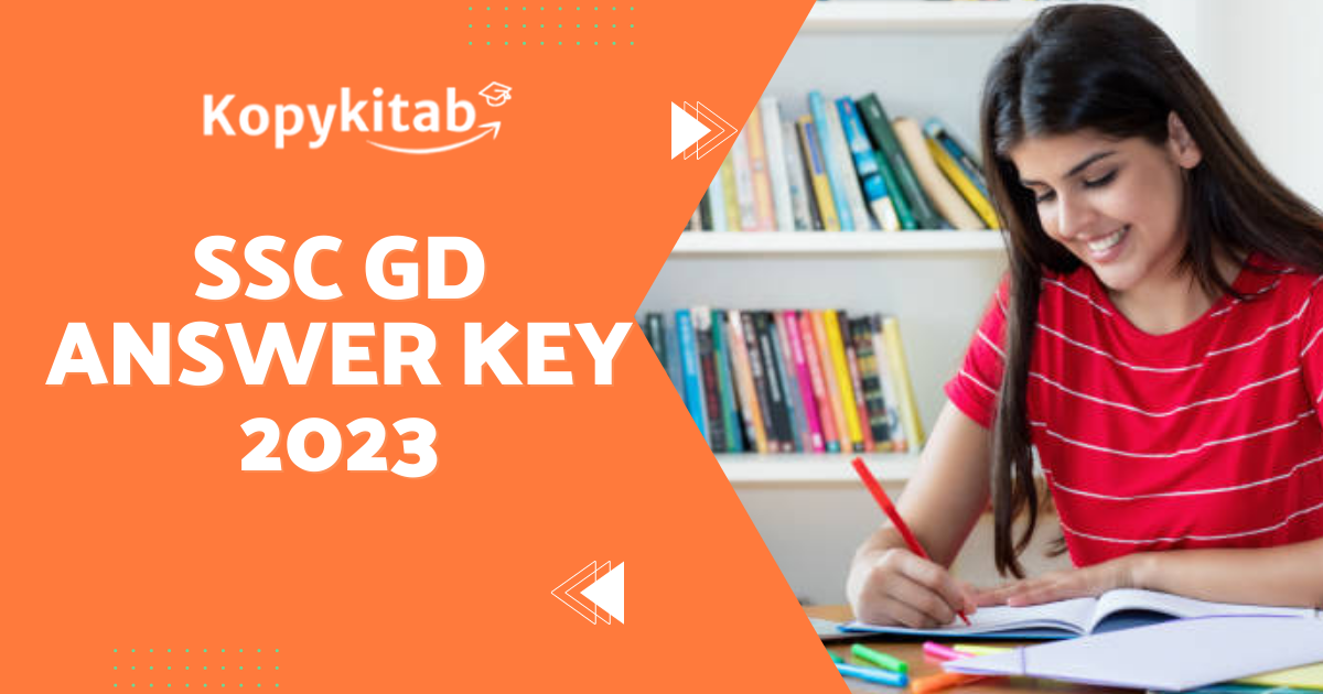 SSC GD Answer Key 2023