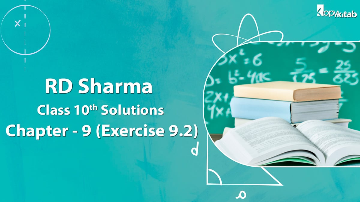 RD Sharma Class 10 Solutions Chapter 9 Arithmetic Progressions Exercise 9.2 (Updated for 2021-22)
