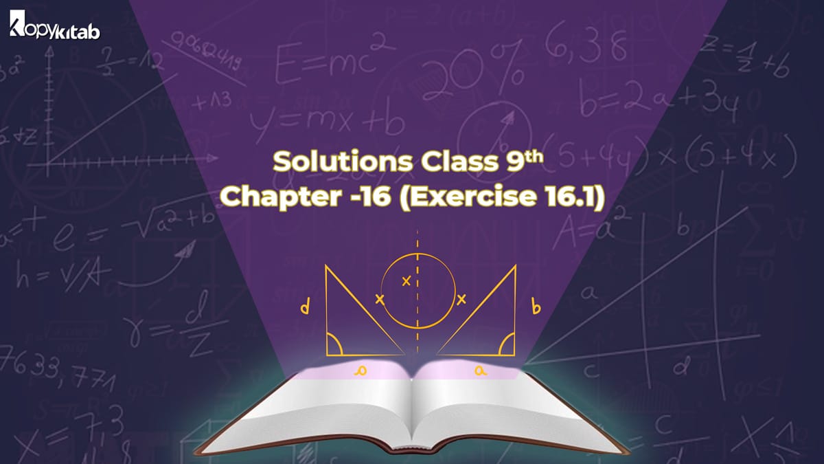 RD Sharma Class 9 Solutions Chapter 16 Exercise 16.1 (Updated 2023)