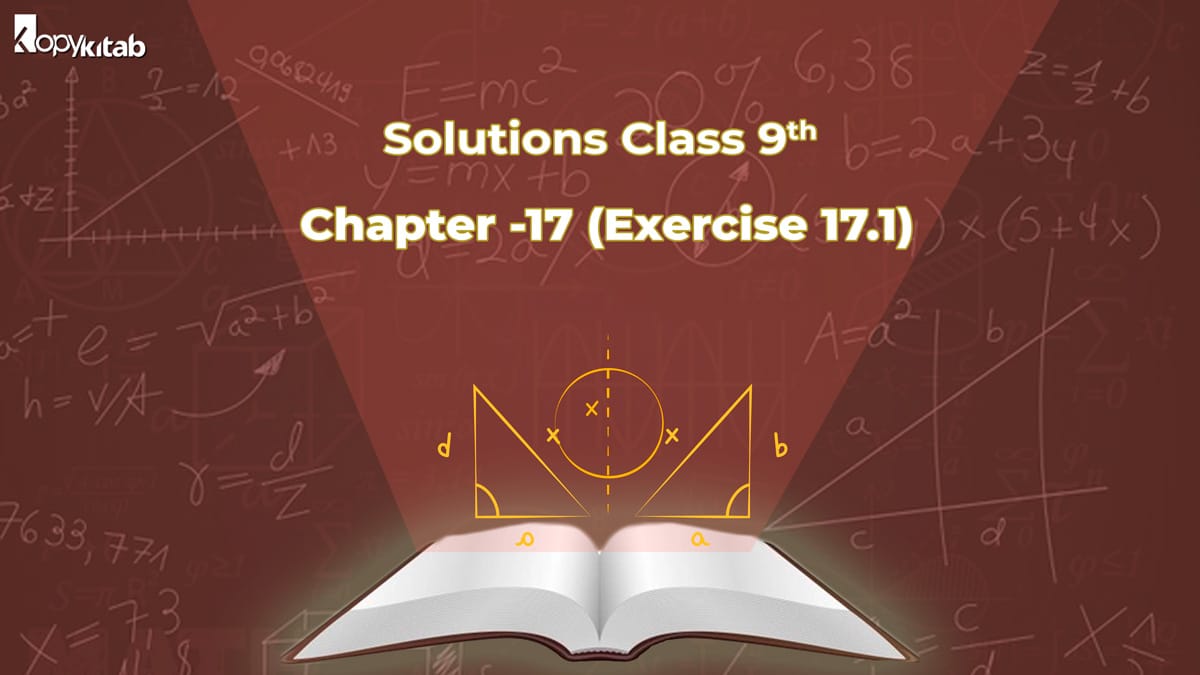 RD Sharma Class 9 Solutions Chapter 17 Exercise 17.1 (Updated for 2024)