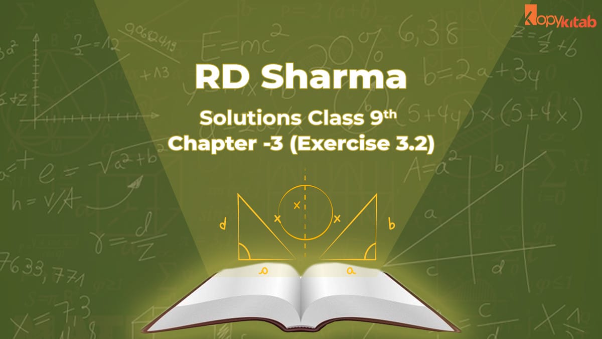 RD Sharma Class 9 Solutions Chapter 3 Exercise 3.2 (Updated for 2024)