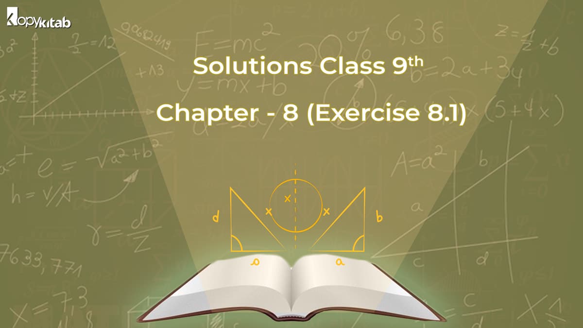 RD Sharma Class 9 Solutions Chapter 8 Exercise 8.1 (Updated for 2024)