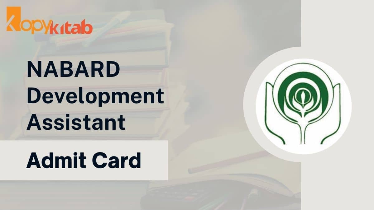 NABARD Development Assistant Admit Card