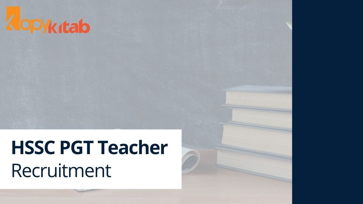 HSSC PGT Teacher Recruitment