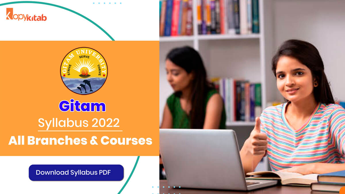 Gitam Syllabus 2022 For All Branches & Courses