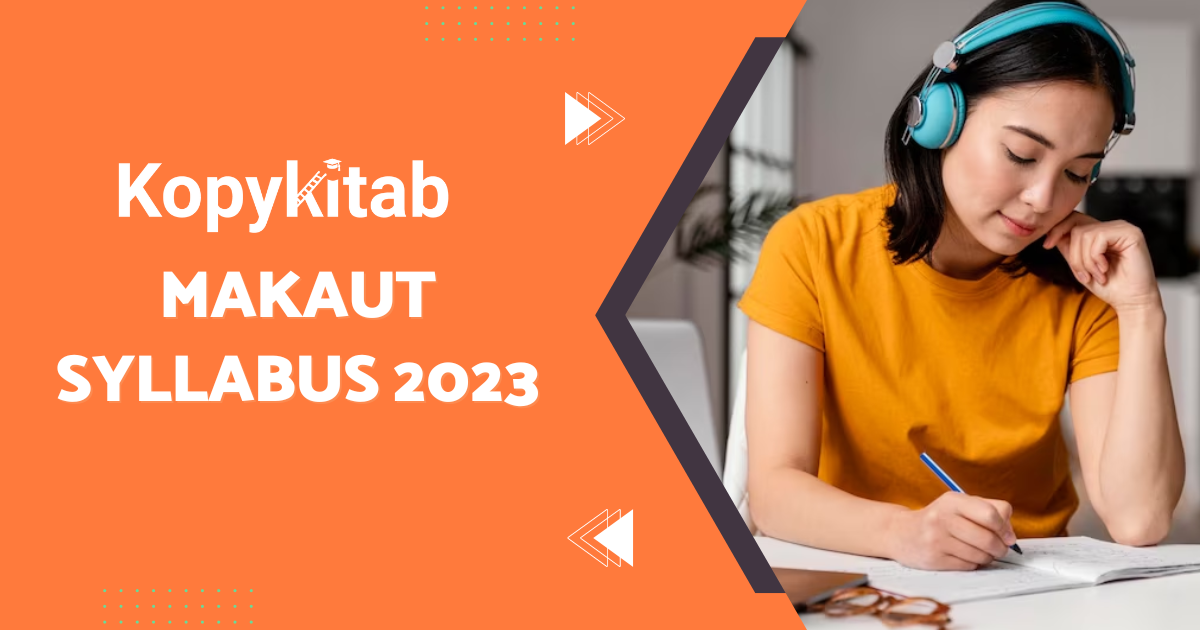 MAKAUT Syllabus 2023 For All UG & PG Courses