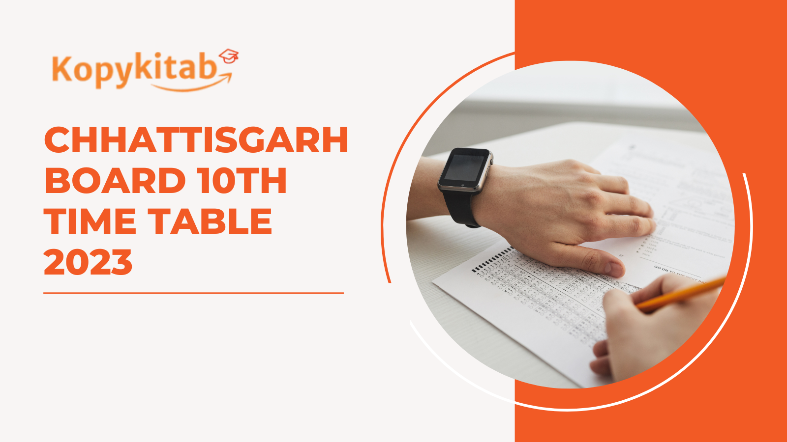 Chhattisgarh Board 10th Time Table 2023 CGBSE Class 10th Exam Dates In Hindi